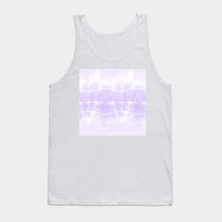 Tie-Dye Purple Stripes Tank Top